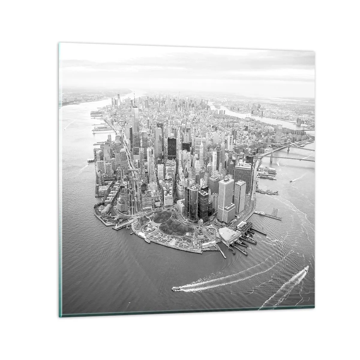 Impression sur verre - Image sur verre - Comment ne pas aimer ? - 50x50 cm