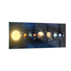 Impression sur verre - Image sur verre - L'une des dix - 100x40 cm