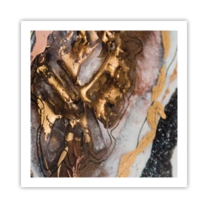 Affiche - Poster - Élément de la terre - 60x60 cm