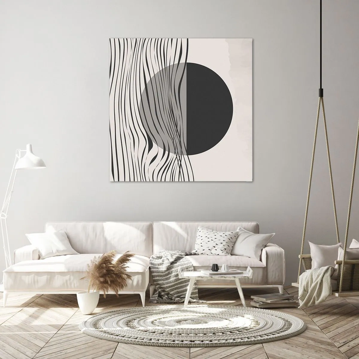 Impression sur toile - Image sur toile - Demi composition - 70x70 cm