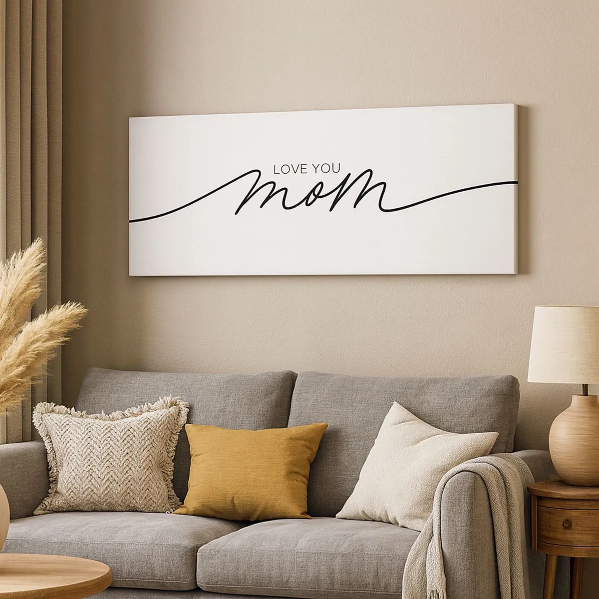 Impression sur toile - Image sur toile - Grand chamboulement - 100x40 cm