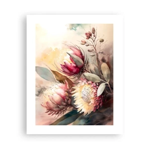 Affiche - Poster - De profil et de face - 40x50 cm