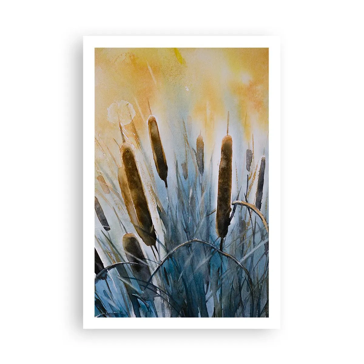 Affiche - Poster - Fraicheur de l'eau, chaleur du soleil - 61x91 cm