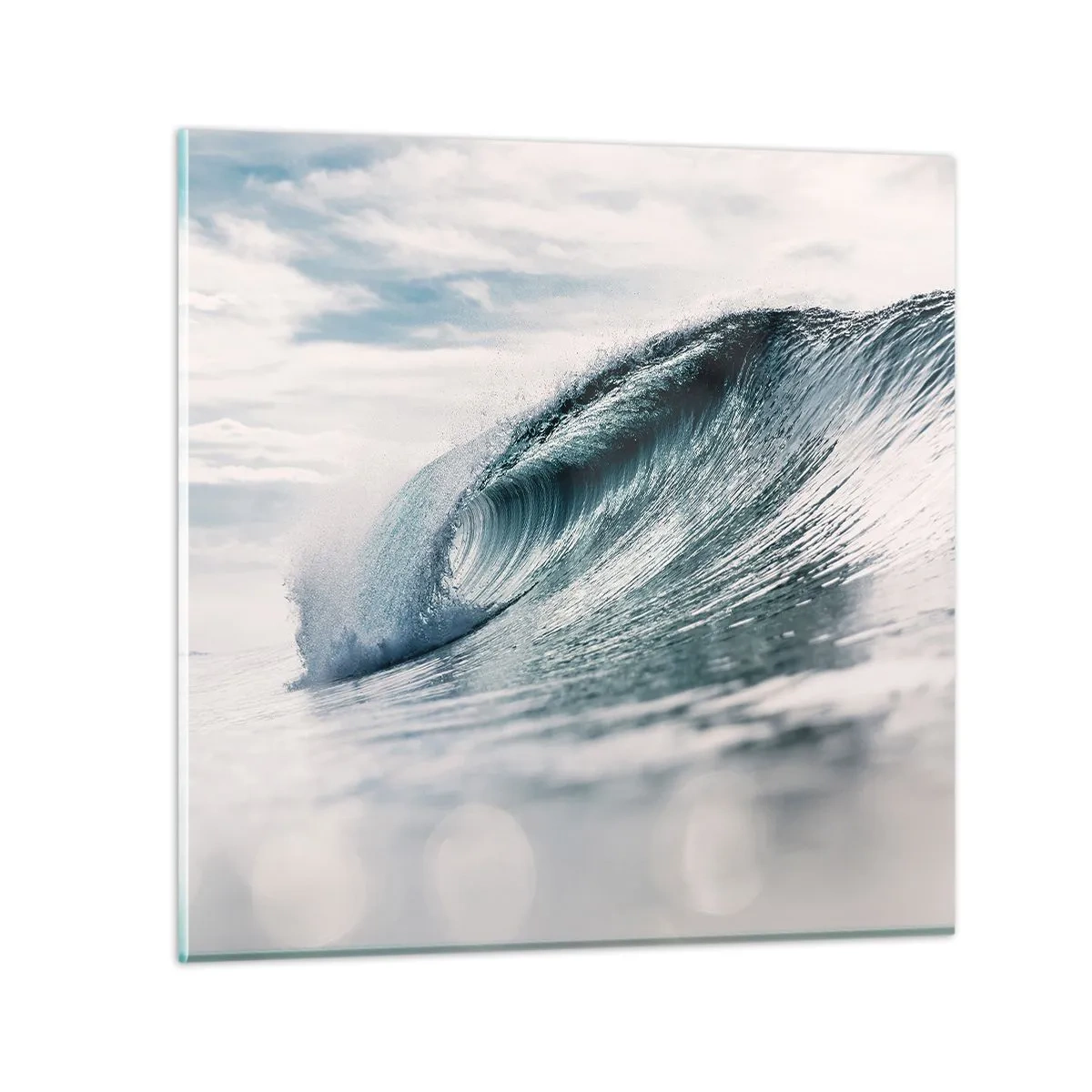 Impression sur verre - Image sur verre - Pic d'eau - 30x30 cm