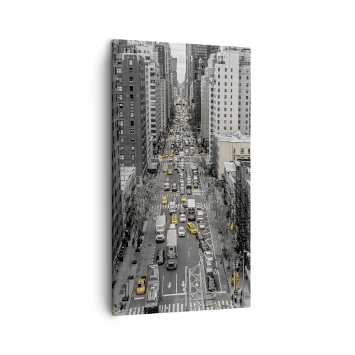 Impression sur toile - Image sur toile - La vie new-yorkaise - 45x80 cm