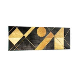 Impression sur verre - Image sur verre - Soleil du désert - 90x30 cm