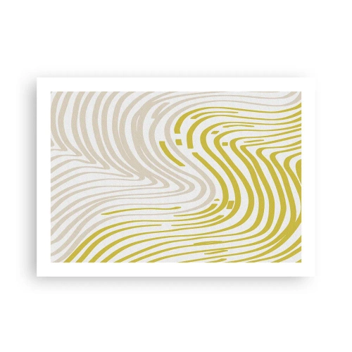 Affiche - Poster - Une composition au léger virage - 70x50 cm