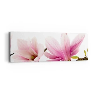 Impression sur toile - Image sur toile - Délicat comme une brise de printemps - 90x30 cm
