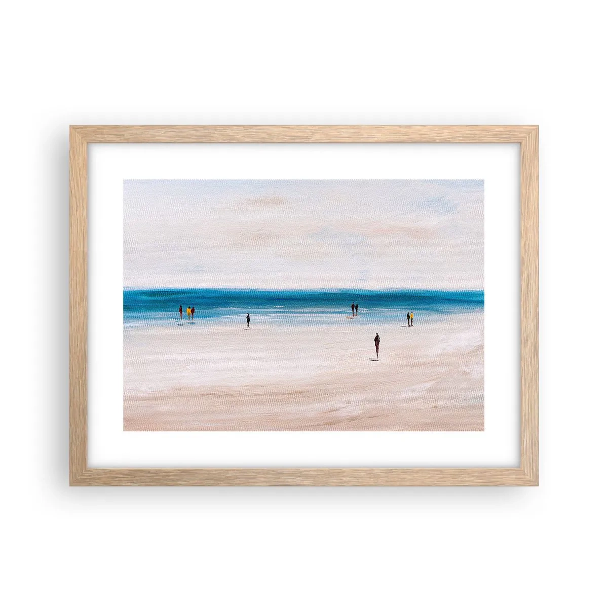 Affiche dans un chêne clair - Poster - Un besoin naturel - 40x30 cm