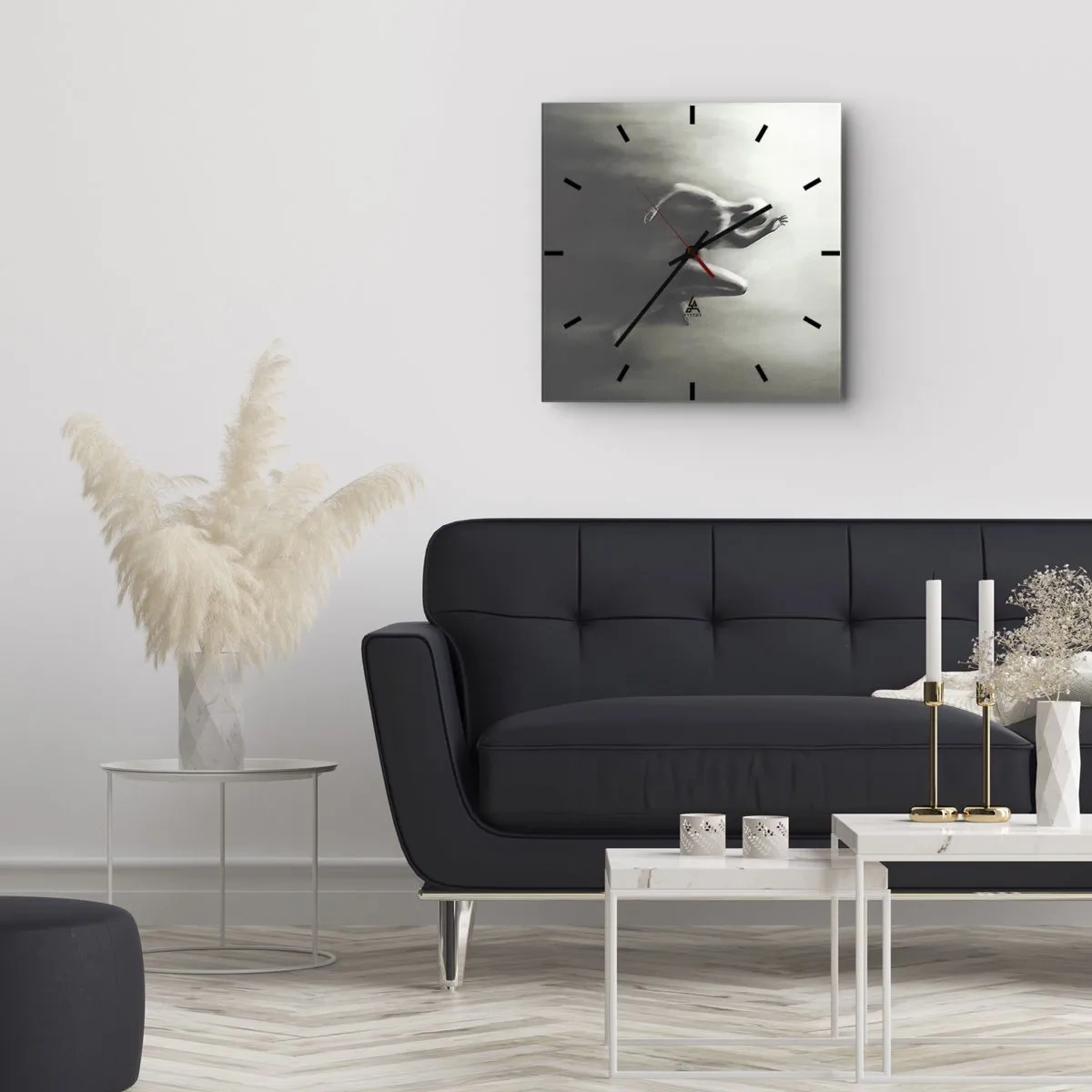 Horloge murale - Pendule murale - Inarrêtable - 30x30 cm