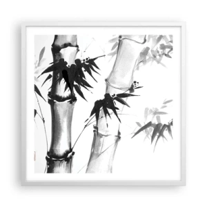 Affiche dans un cadre blanc - Poster - Gros plan sur l'orient - 60x60 cm