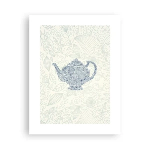 Affiche - Poster - Le charme du thé - 30x40 cm