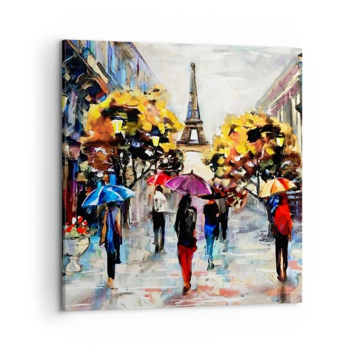 Impression sur toile - Image sur toile - Particulièrement beau en automne - 50x50 cm