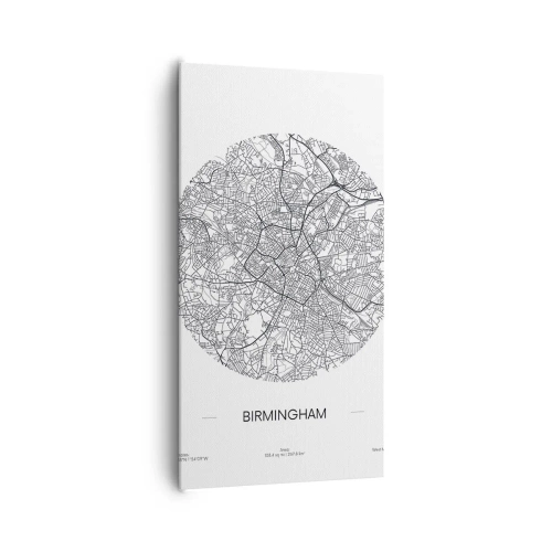 Impression sur toile - Image sur toile - Anatomie de Birmingham - 65x120 cm