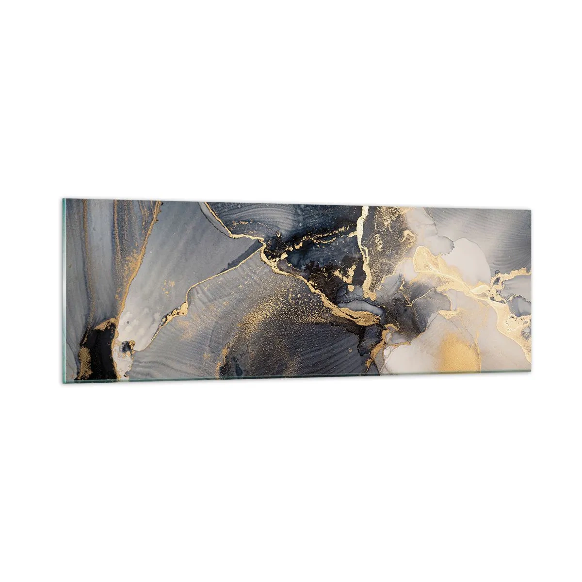 Impression sur verre - Image sur verre - La vie de la pierre - 90x30 cm
