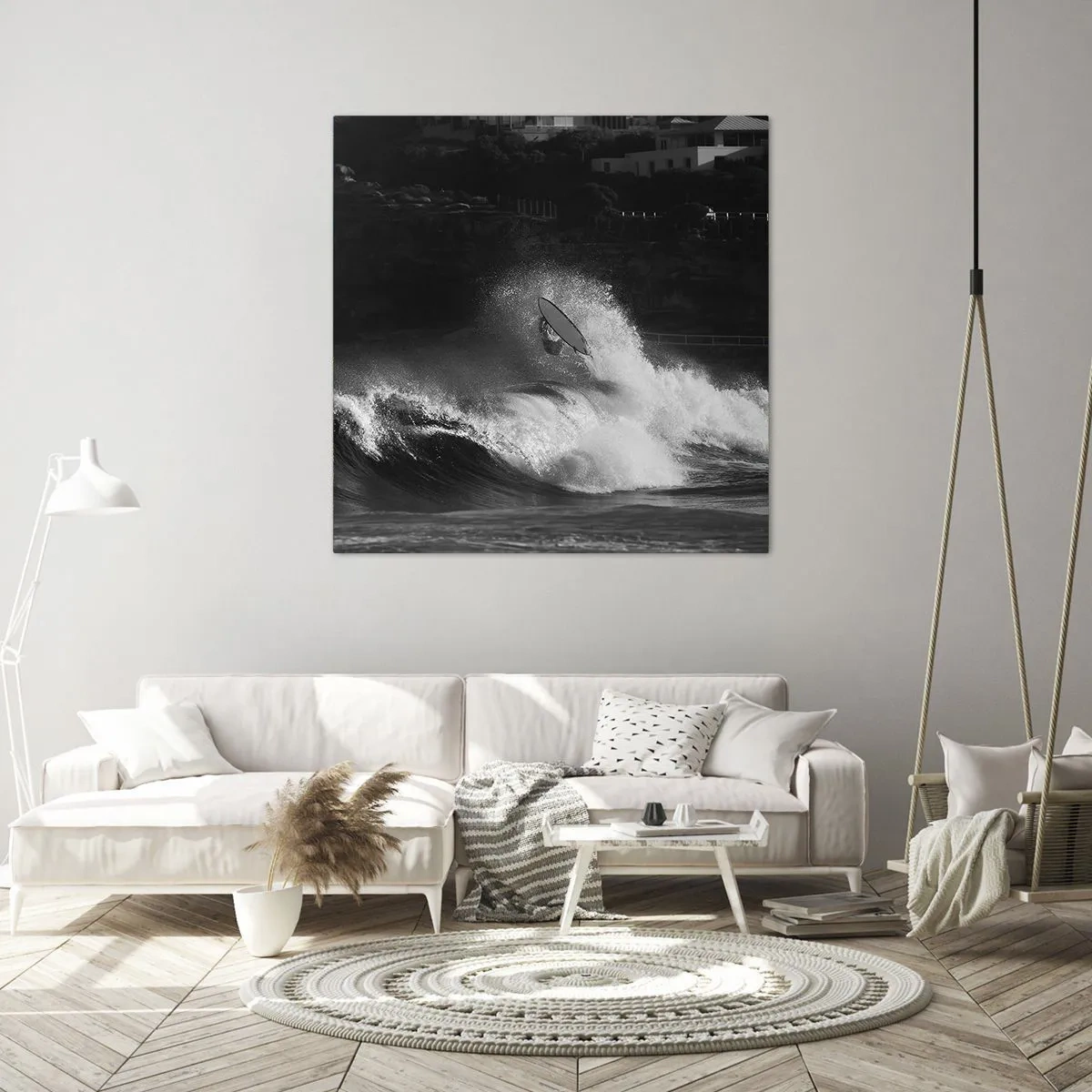 Impression sur toile - Image sur toile - Défi accepté! - 40x40 cm