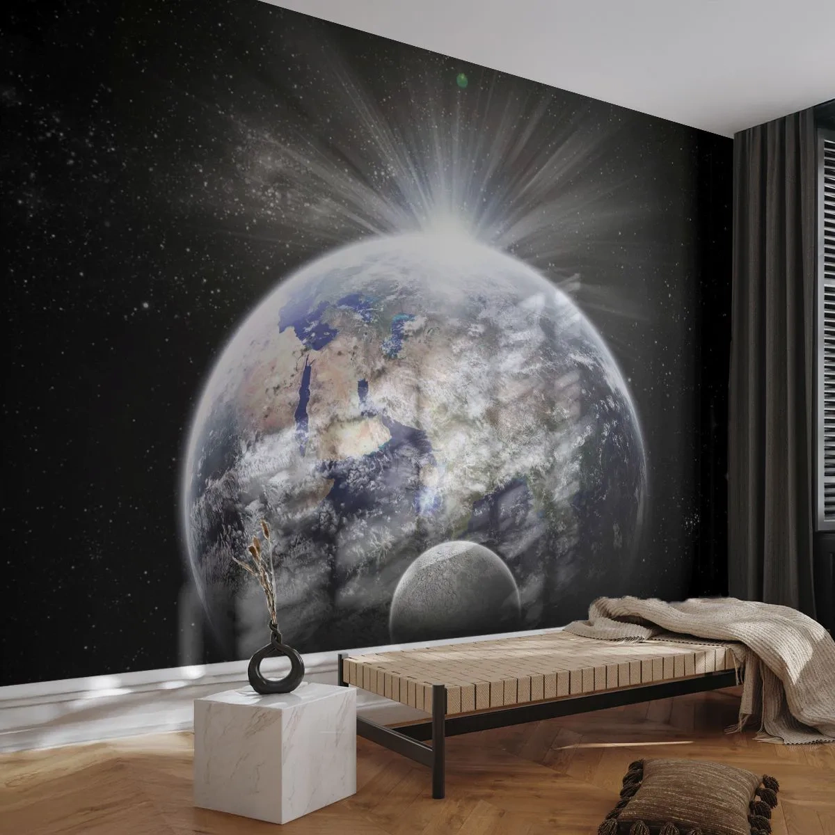 Papier Peint Photo Standard Eco - En pleine splendeur - Astronomie, Cosmos, Galaxie - 150x105 cm