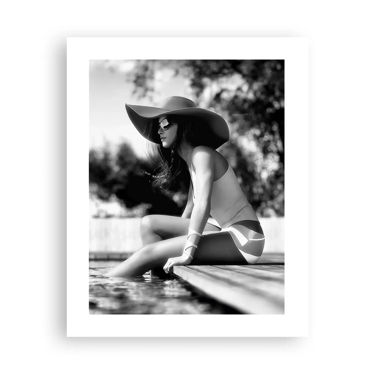 Affiche - Poster - Rêve d'été - 40x50 cm