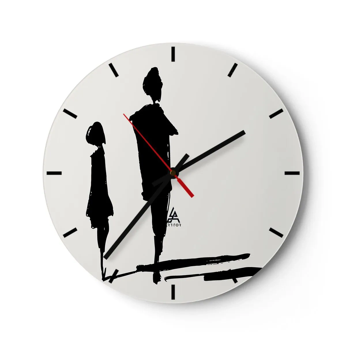 Horloge murale - Pendule murale - Êtes-vous sûr qu'ils sont ensemble ? - 40x40 cm