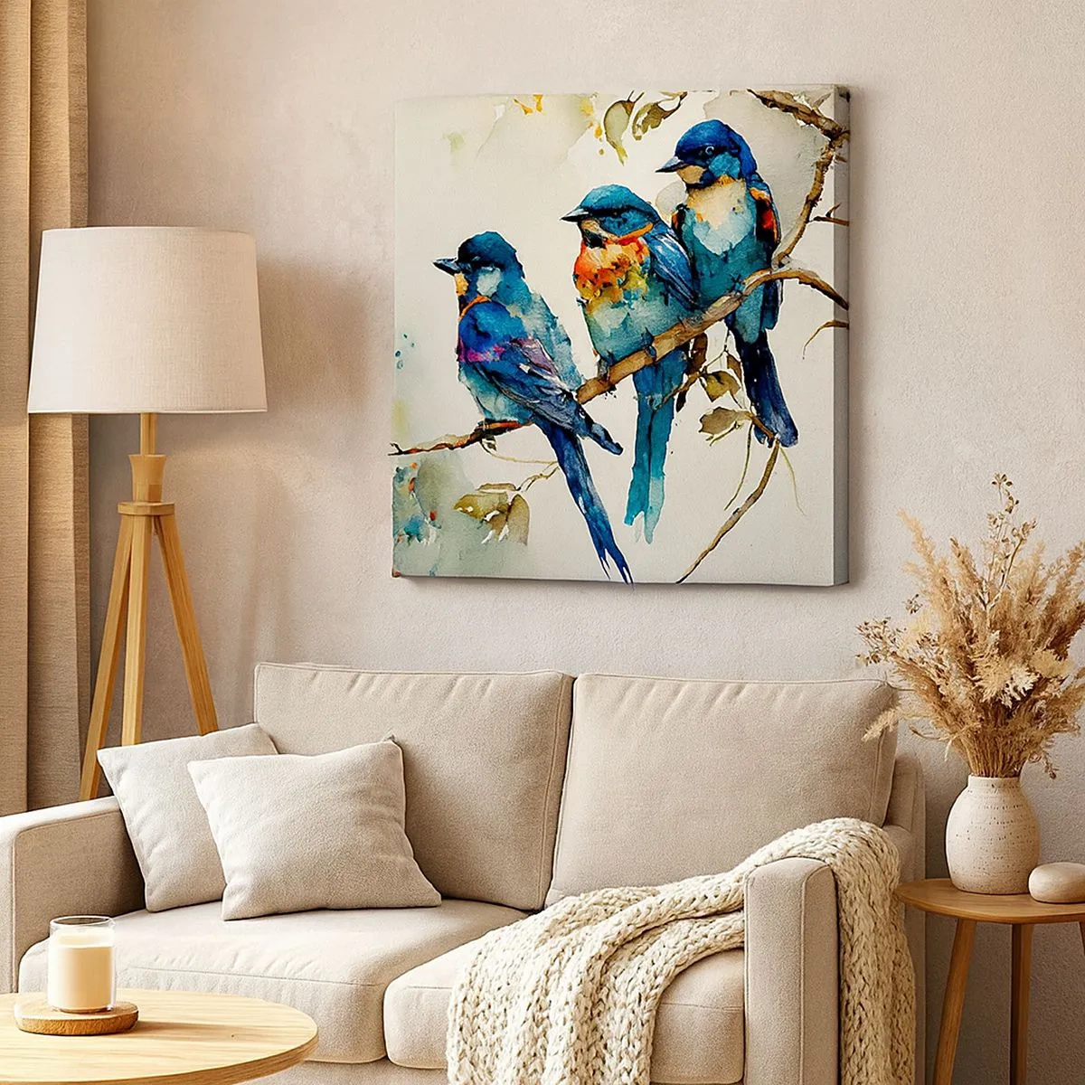 Impression sur toile - Image sur toile - A-t-il été offensé ? - 30x30 cm