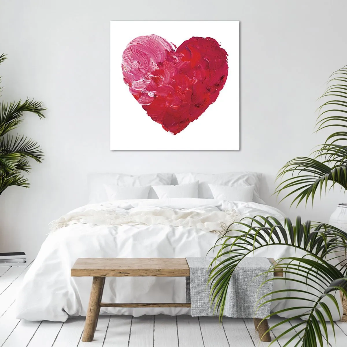 Impression sur toile - Image sur toile - All you need is love - 30x30 cm