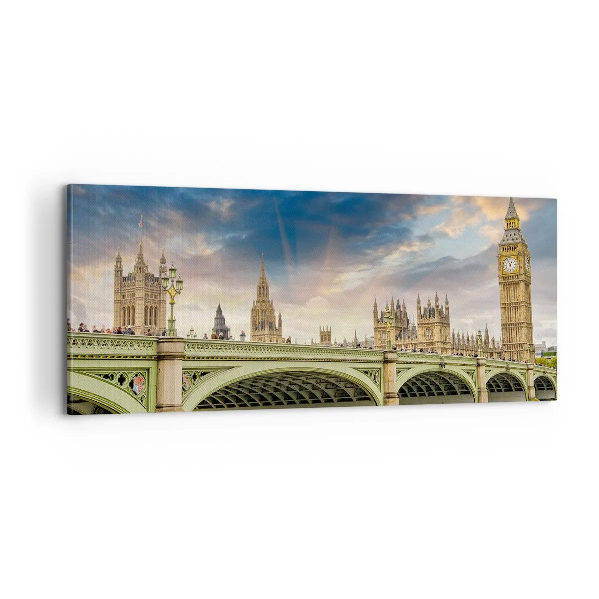 Impression sur toile - Image sur toile - Le temps s'est arrêté dans l'Empire - 100x40 cm