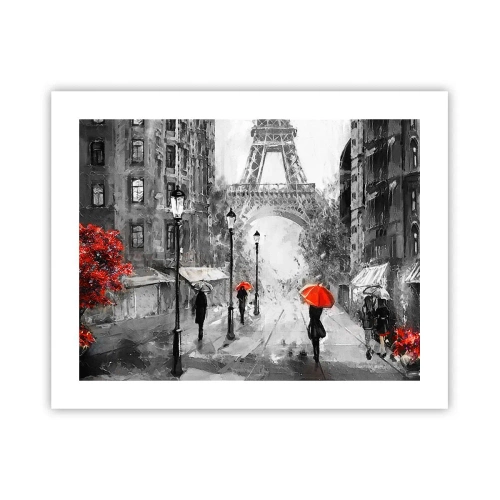 Affiche - Poster - Tous les chemins mènent à elle - 50x40 cm