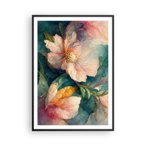 Affiche dans un cadre noir - Poster - Uniquement de la subtilité - 70x100 cm