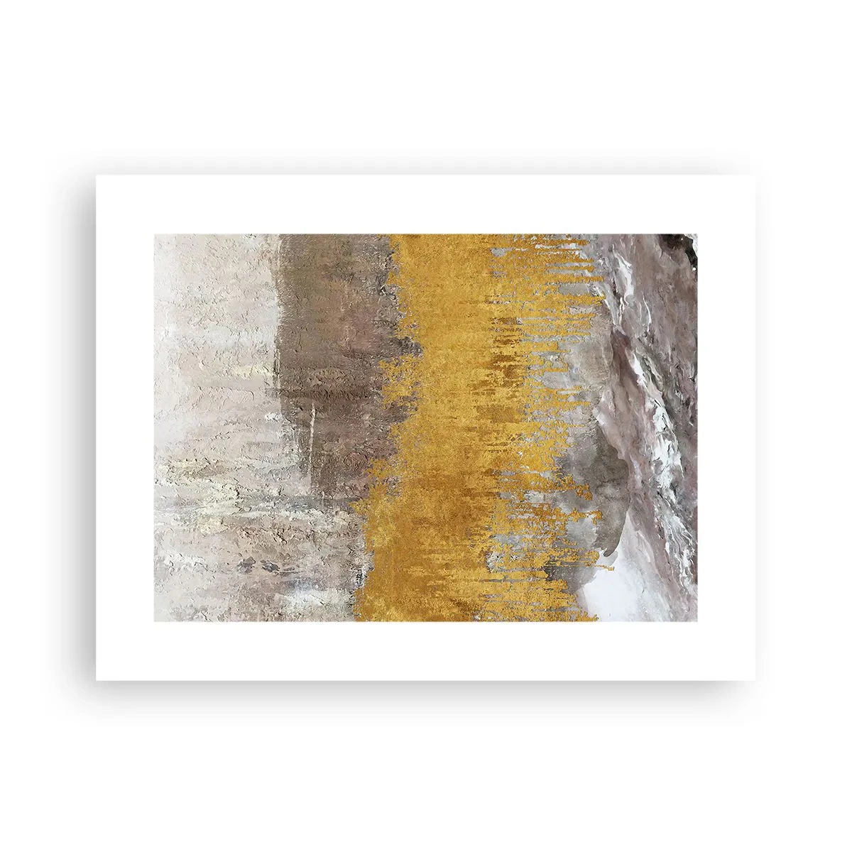 Affiche - Poster - Une explosion d'or - 40x30 cm