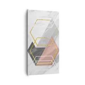 Impression sur toile - Image sur toile - Composition en chaîne - 65x120 cm