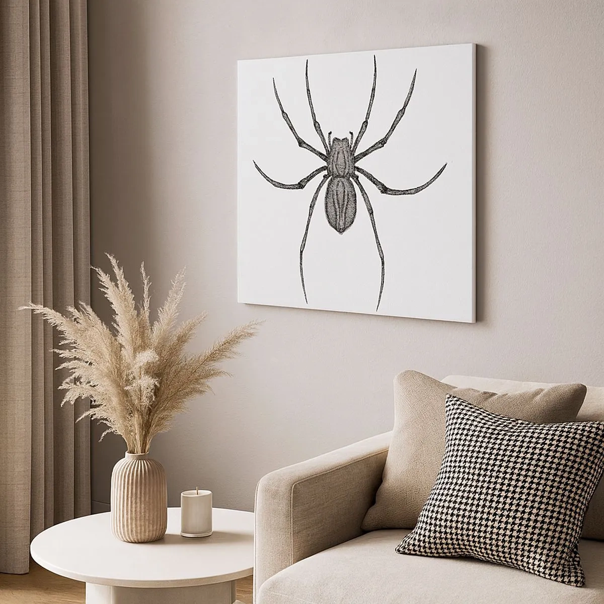 Impression sur toile - Image sur toile - Une précision troublante - 30x30 cm