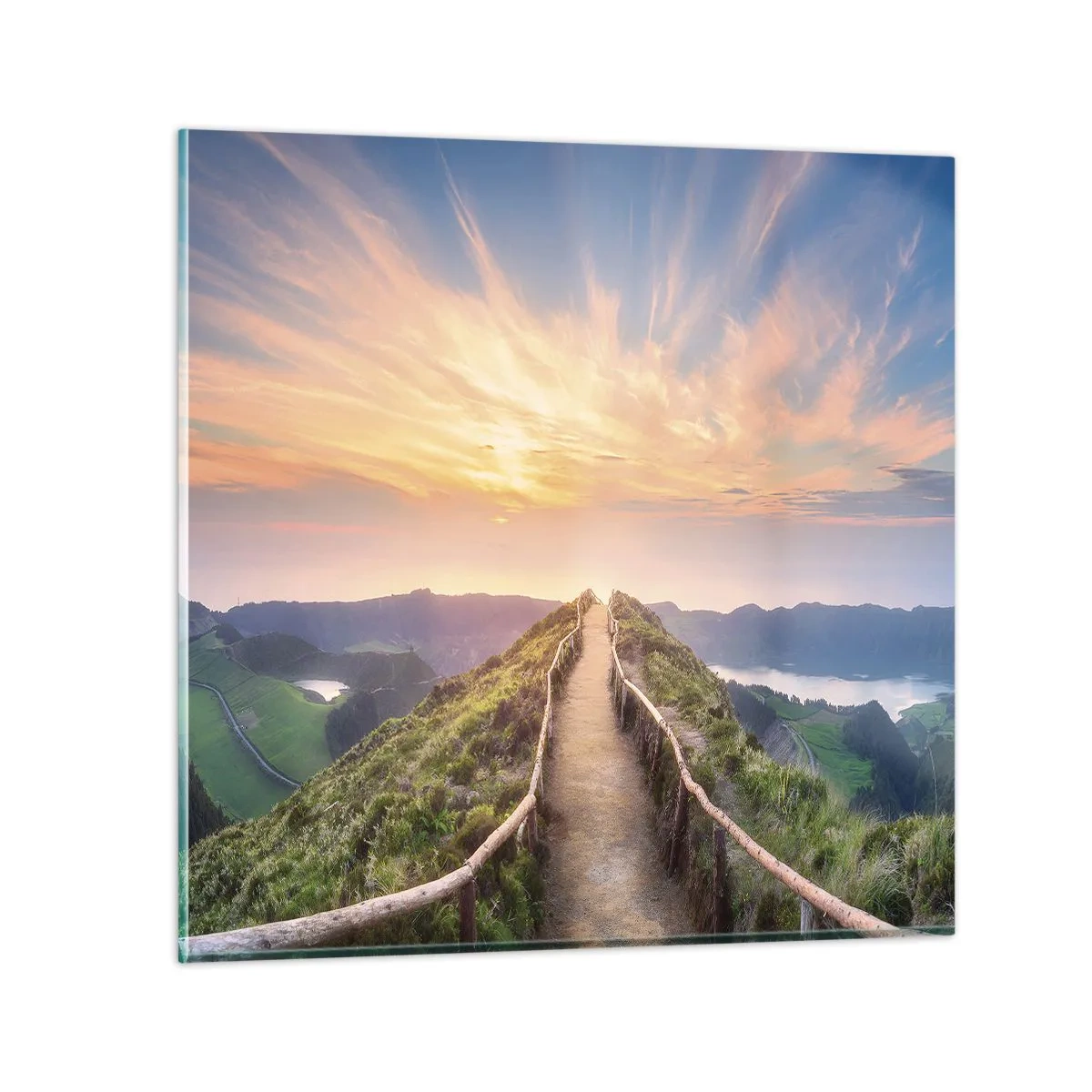 Impression sur verre - Image sur verre - Proche du ciel - 70x70 cm