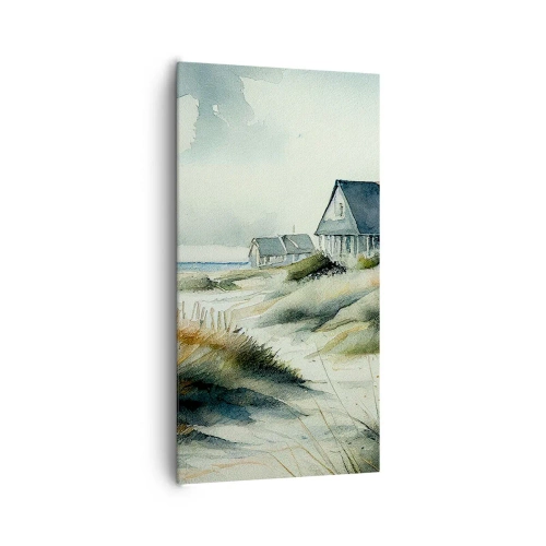 Impression sur toile - Image sur toile - Loin de l'agitation - 65x120 cm