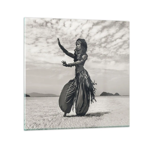 Impression sur verre - Image sur verre - Danse des îles du sud - 50x50 cm