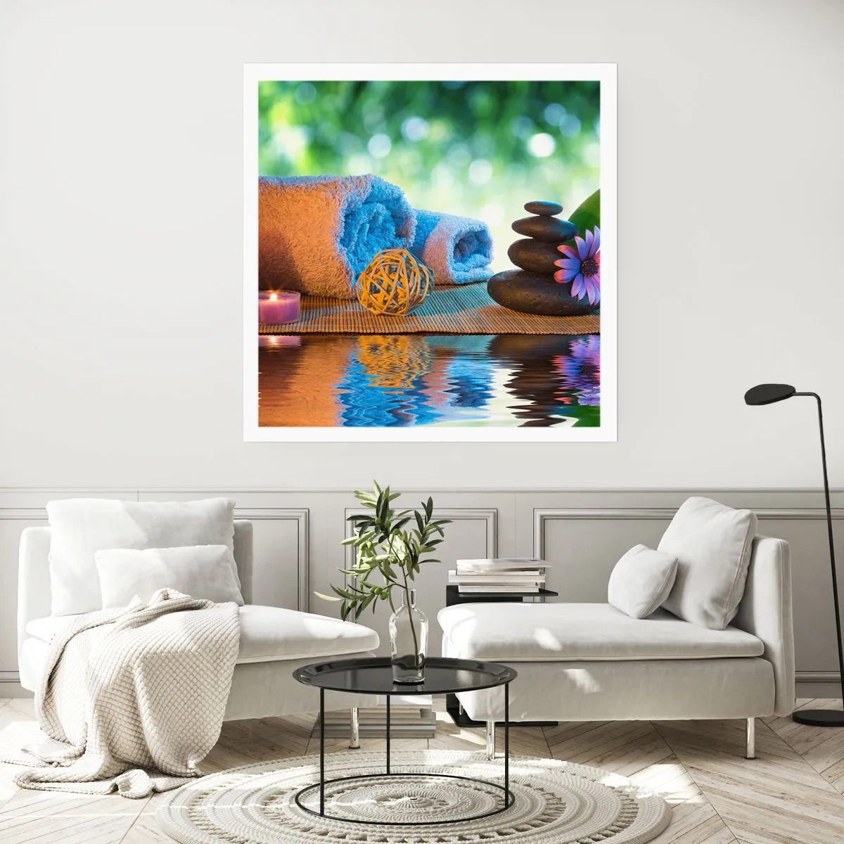 Affiche - Poster - Temps pour le corps - 40x40 cm