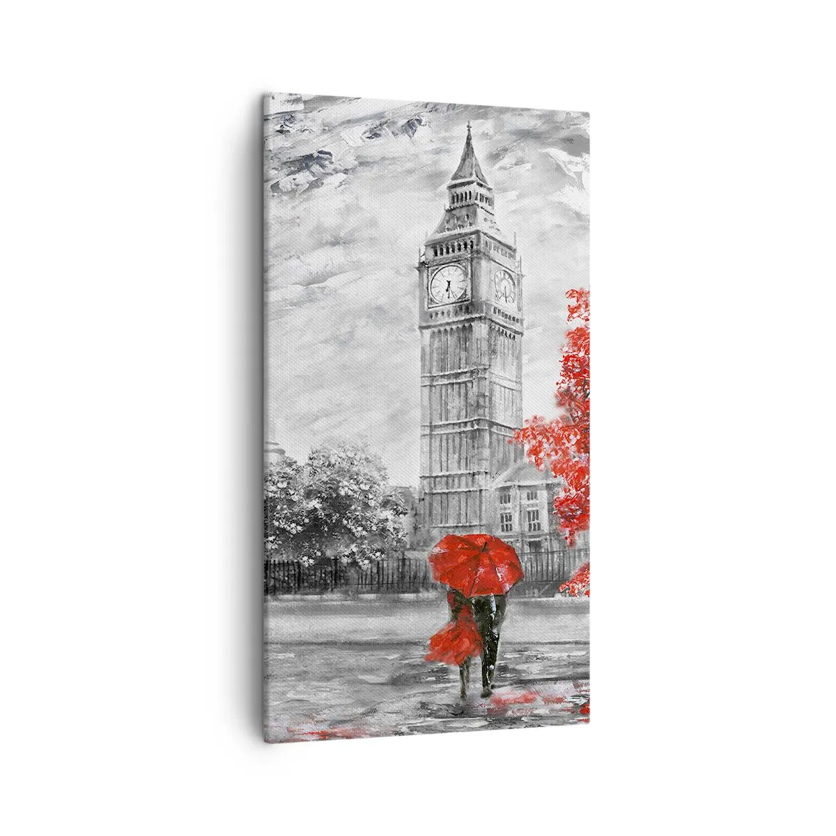 Impression sur toile - Image sur toile - Une journée passionnante - 45x80 cm