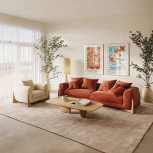 Modern flora no. 2 - Inspiration pour le salon