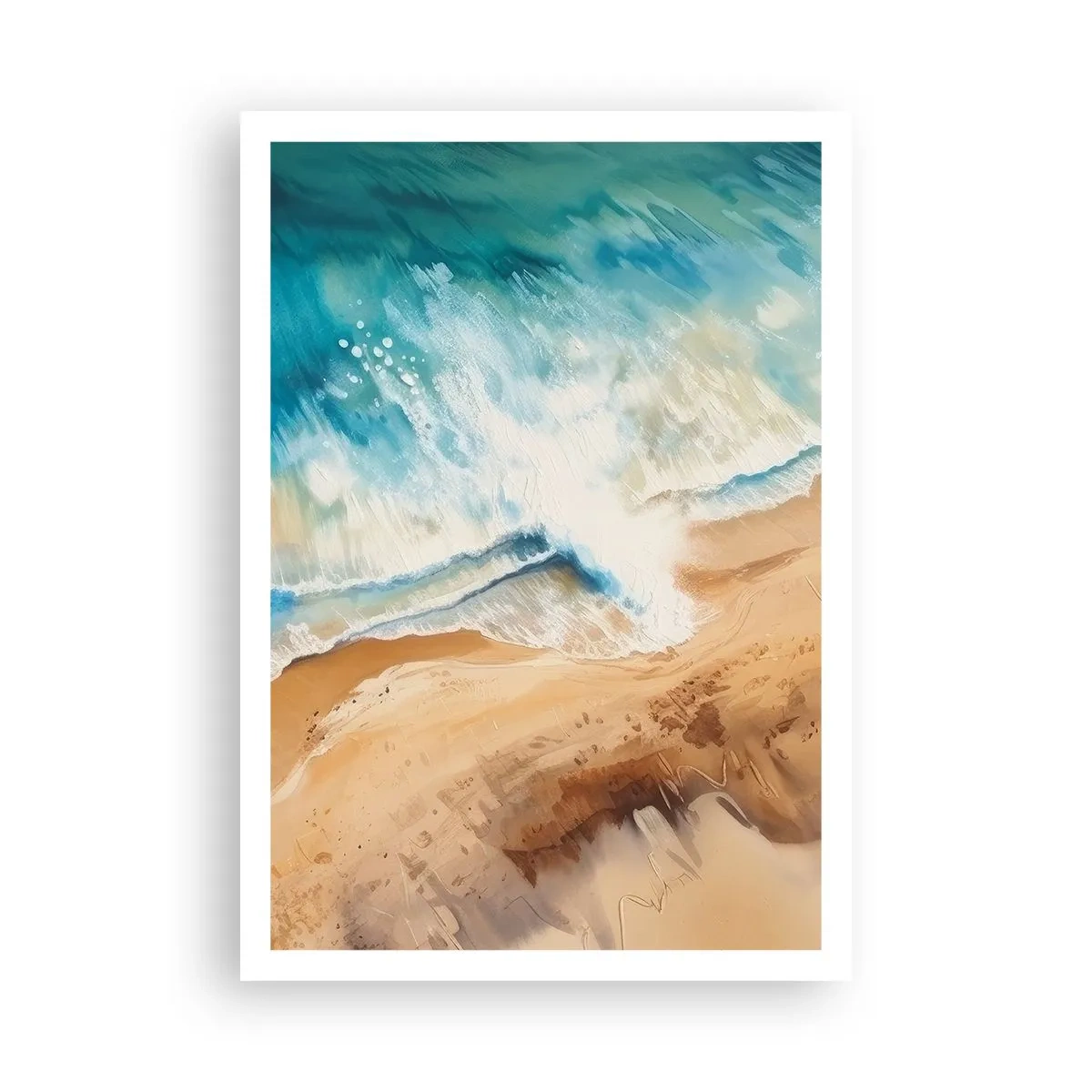 Affiche - Poster - La vague qui revient - 70x100 cm