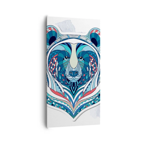 Impression sur toile - Image sur toile - Vive le Groenland ! - 65x120 cm