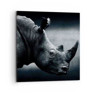 Impression sur toile - Image sur toile - Le profil droit - 70x70 cm