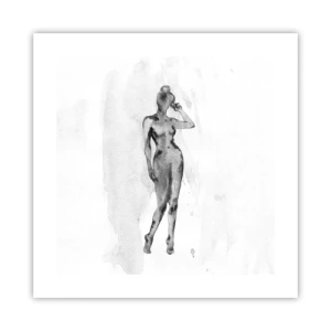 Affiche - Poster - Etude de l'idéal de la féminité - 40x40 cm