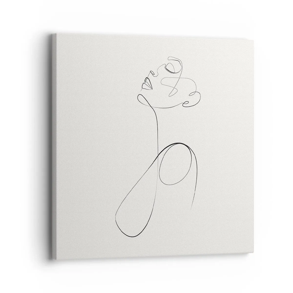 Impression sur toile - Image sur toile - En boucle dans les rêves - 30x30 cm