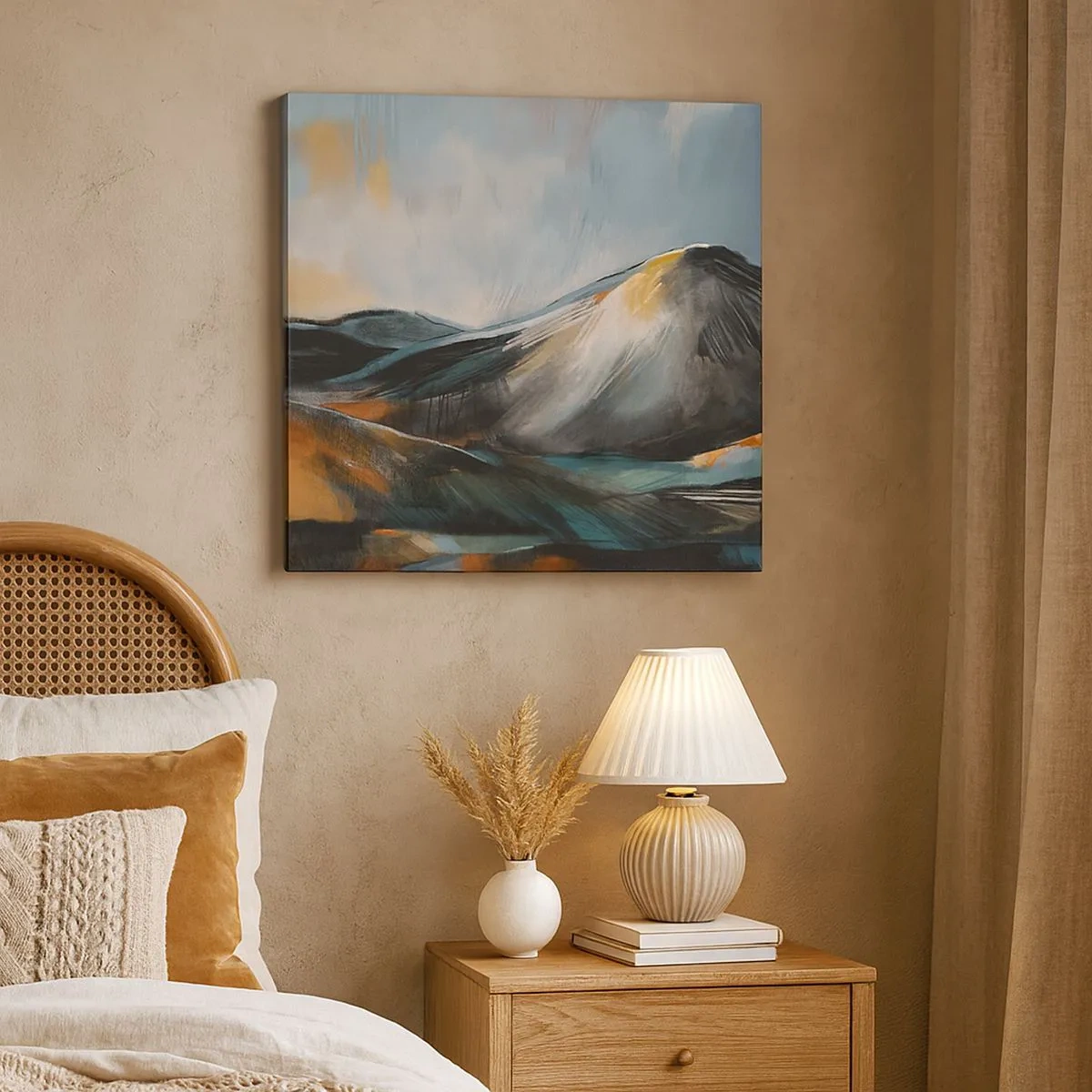 Impression sur toile - Image sur toile - Brut et beau - 30x30 cm