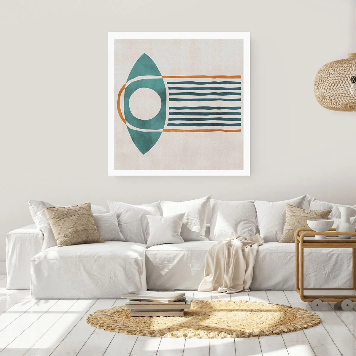 Affiche - Poster - Signes et rituels - 40x40 cm