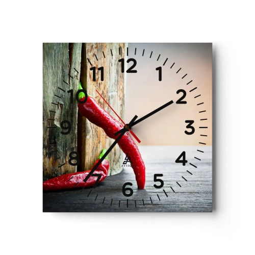 Horloge murale - Pendule murale - Red hot chili peppers - 40x40 cm