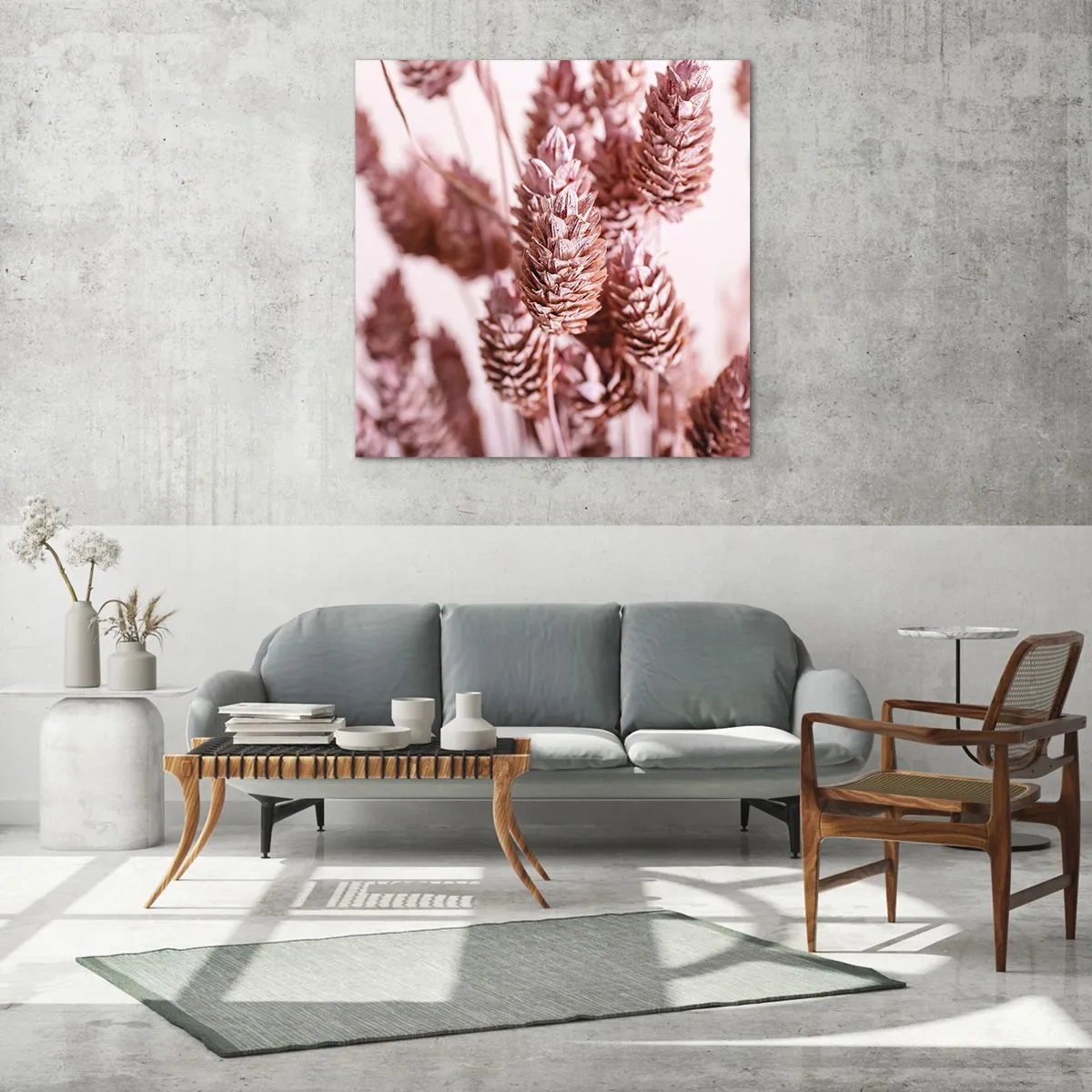 Impression sur verre - Image sur verre - Apparemment discret - 60x60 cm