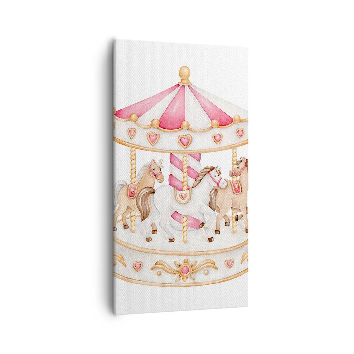 Impression sur toile - Image sur toile - Le doux monde de l'enfance - 55x100 cm