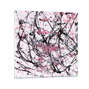 Impression sur verre - Image sur verre - La nature éphémère de la vie - 30x30 cm