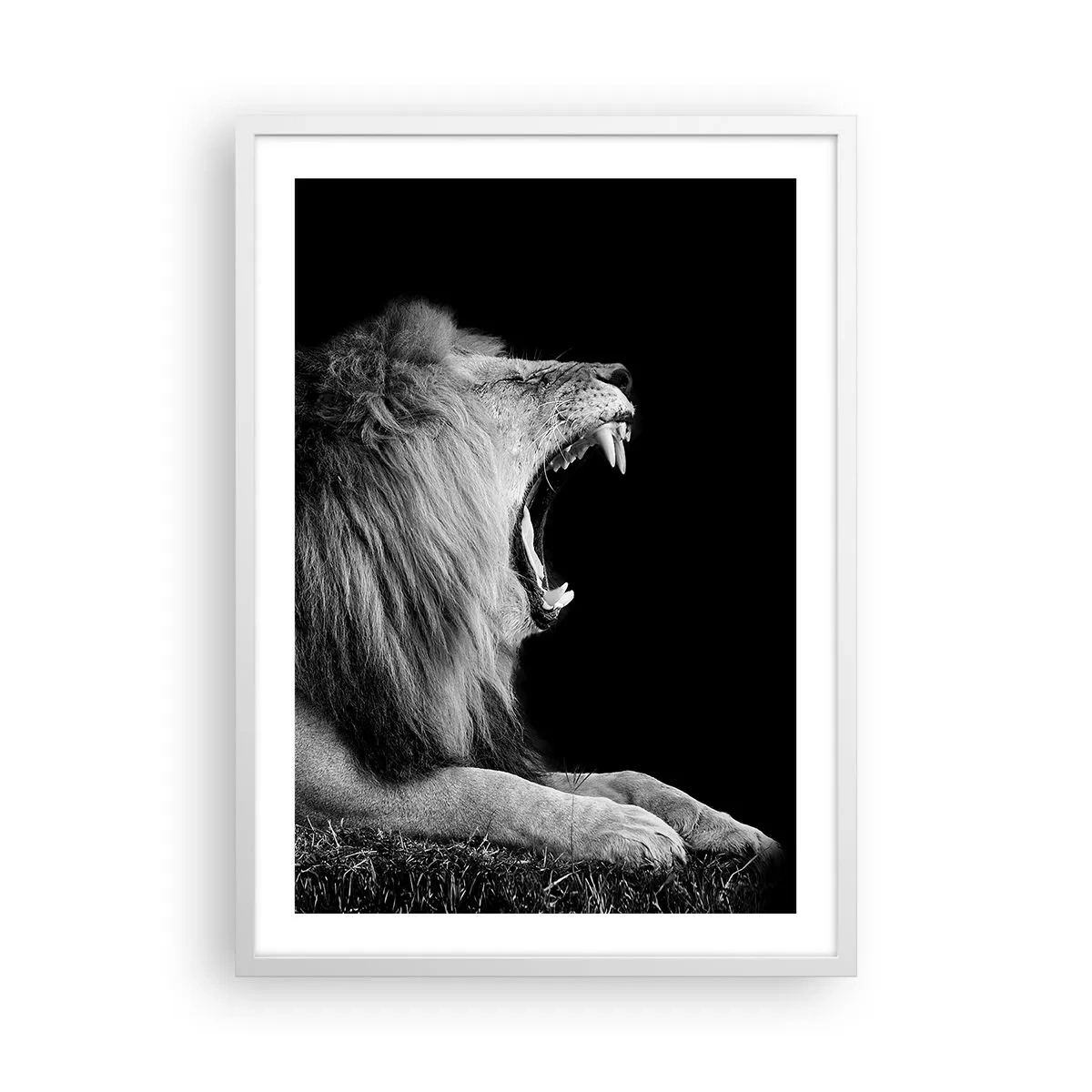 Affiche dans un cadre blanc - Poster - Sans aucun doute - 50x70 cm