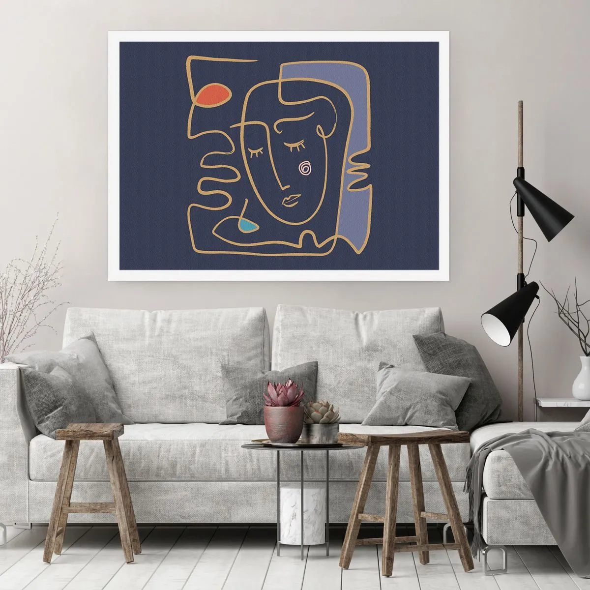 Affiche - Poster - En réflexion - 91x61 cm